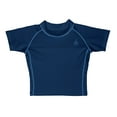 thumbnail image 1 of Short Sleeve Rashguard Shirt-Navy-24mo, 1 of 1