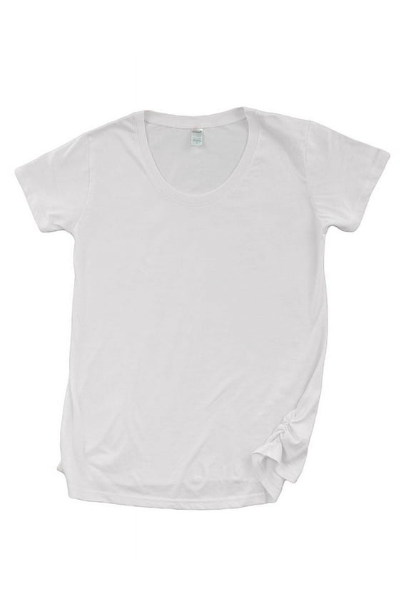 Short Sleeve Ruched Side Maternity T-Shirt