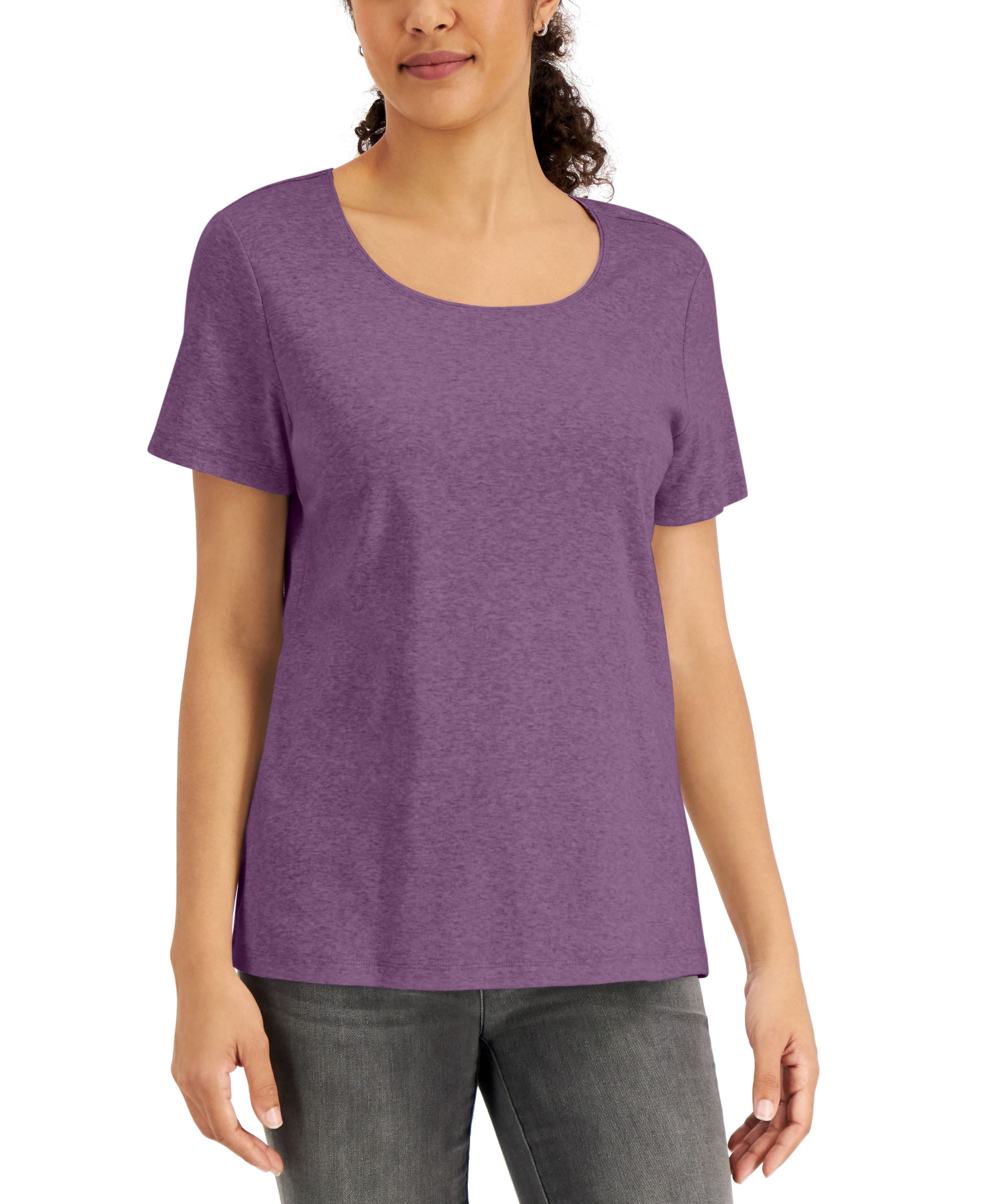 Bloom Sleeve Scoop Neck Top