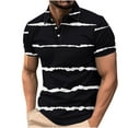 thumbnail image 1 of Short Sleeve Shirt for Men Short Sleeve Button Down Shirt Mens Short Sleeve Henley Shirt Mens Linen Short Sleeve Button Down Todays Daily Deals, 1 of 4