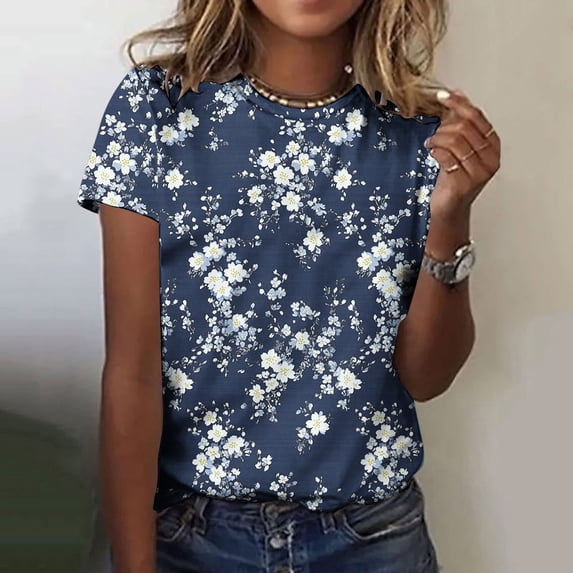 Short Sleeve Shirts T Shirts Comfy T Shirts Graphic Summer Tshirts Shirts for Women Oversized