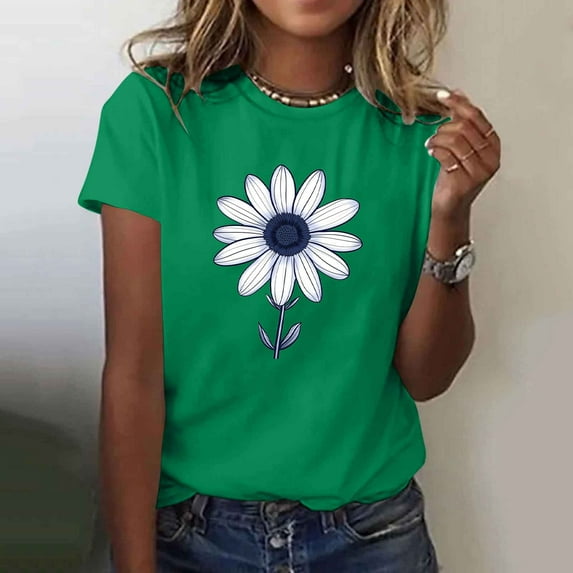 Short Sleeve Shirts Womens T Shirts Loose Fit with Pocket T Shirts for Women Loose Fit Tops Items