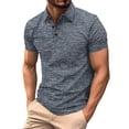 thumbnail image 1 of Short Sleeve Shirts for Men, Men's Moisture Control Shirt Stay Dry and Fresh All Day with Advanced Sweat Absorbing Technology, 1 of 8