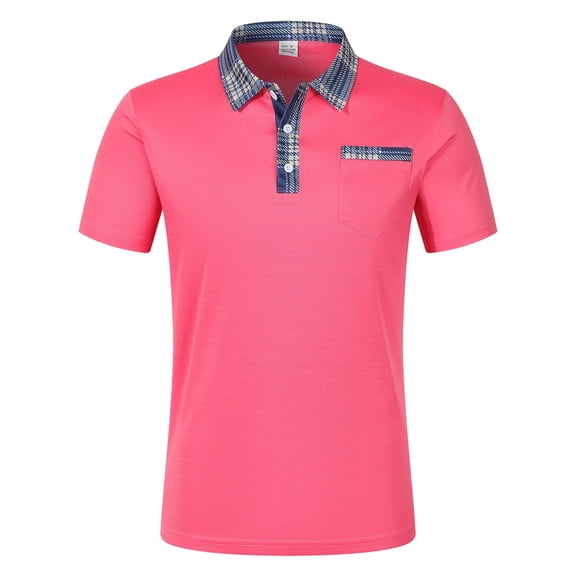 Short Sleeve Shirts for Men, Work Shirts for Men Slim Fit Shirts Denim Classic Tees Soft Lightweight Tops Casual Pocket T Shirt