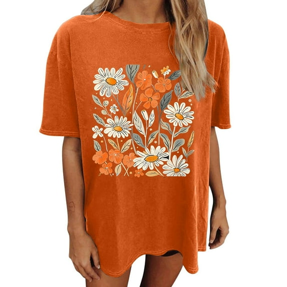 Short Sleeve Shirts for Women Work Basic Fitted Tees Plus Size Sexy Summer Tops for Women Over 50 Warehouse Today Shipping Clearance Deals