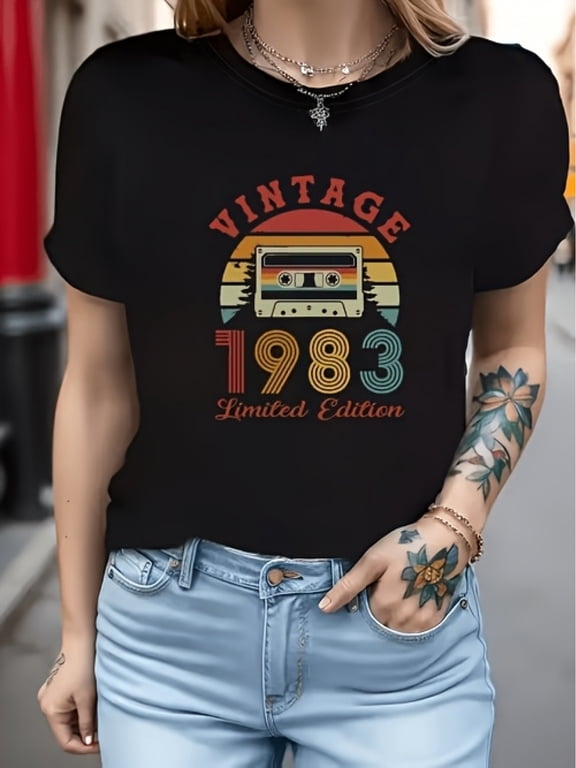 Short-Sleeve Special Offer- Spring/Summer Women'S T-Shirt, Versatile T-Shirt, Sweat-Wicking for Sports/Fitness/Outdoor, Soft Fabric, Promotion