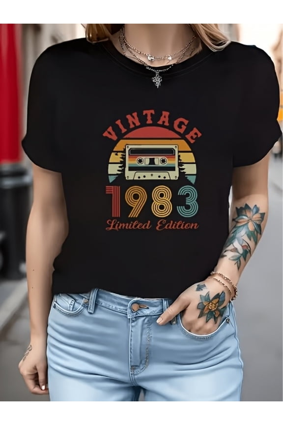 Short-Sleeve Special Offer- Spring/Summer Women'S T-Shirt, Versatile T-Shirt, Sweat-Wicking for Sports/Fitness/Outdoor, Soft Fabric, Promotion
