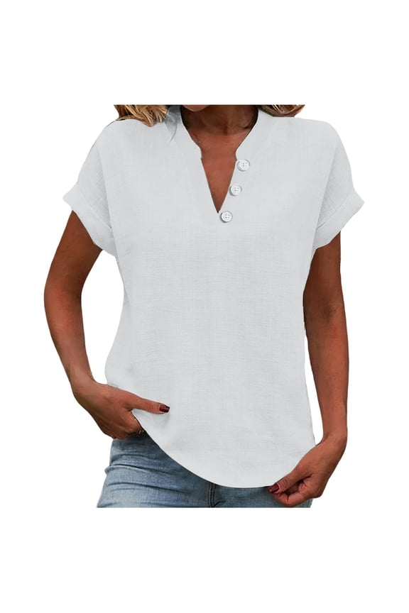Short Sleeve Sweater Tops 2026 Spring Summer Trendy Knit Business Casual Essential V Neck Sweaters