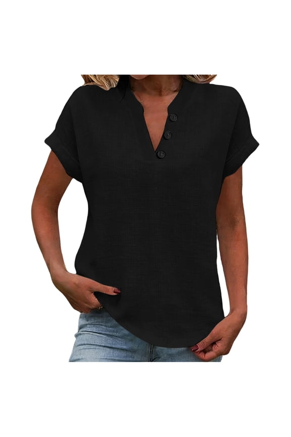 Short Sleeve Sweater Tops 2026 Spring Summer Trendy Knit Business Casual Essential V Neck Sweaters