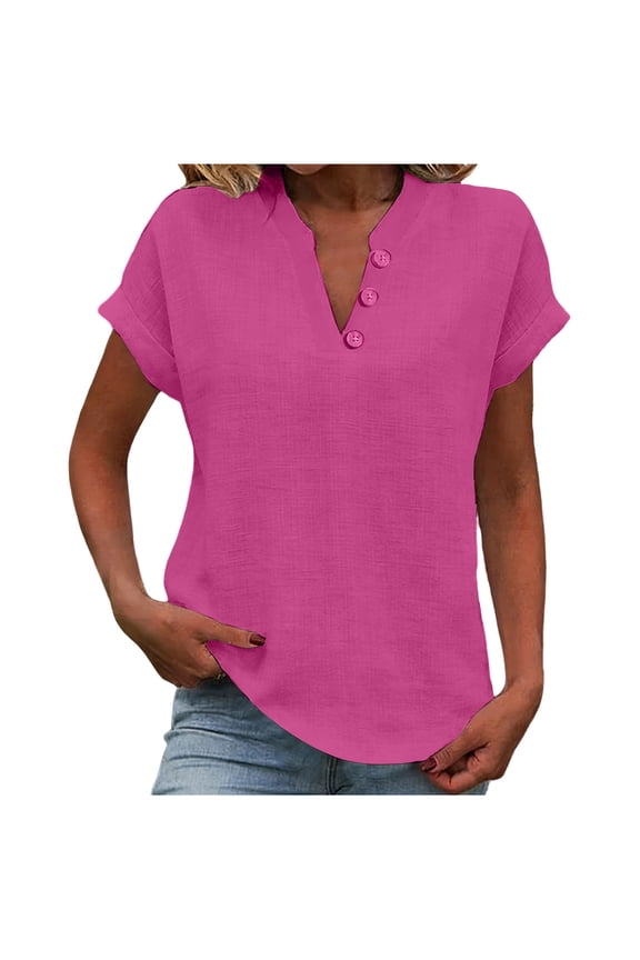 Short Sleeve Sweater Tops 2026 Spring Summer Trendy Knit Business Casual Essential V Neck Sweaters