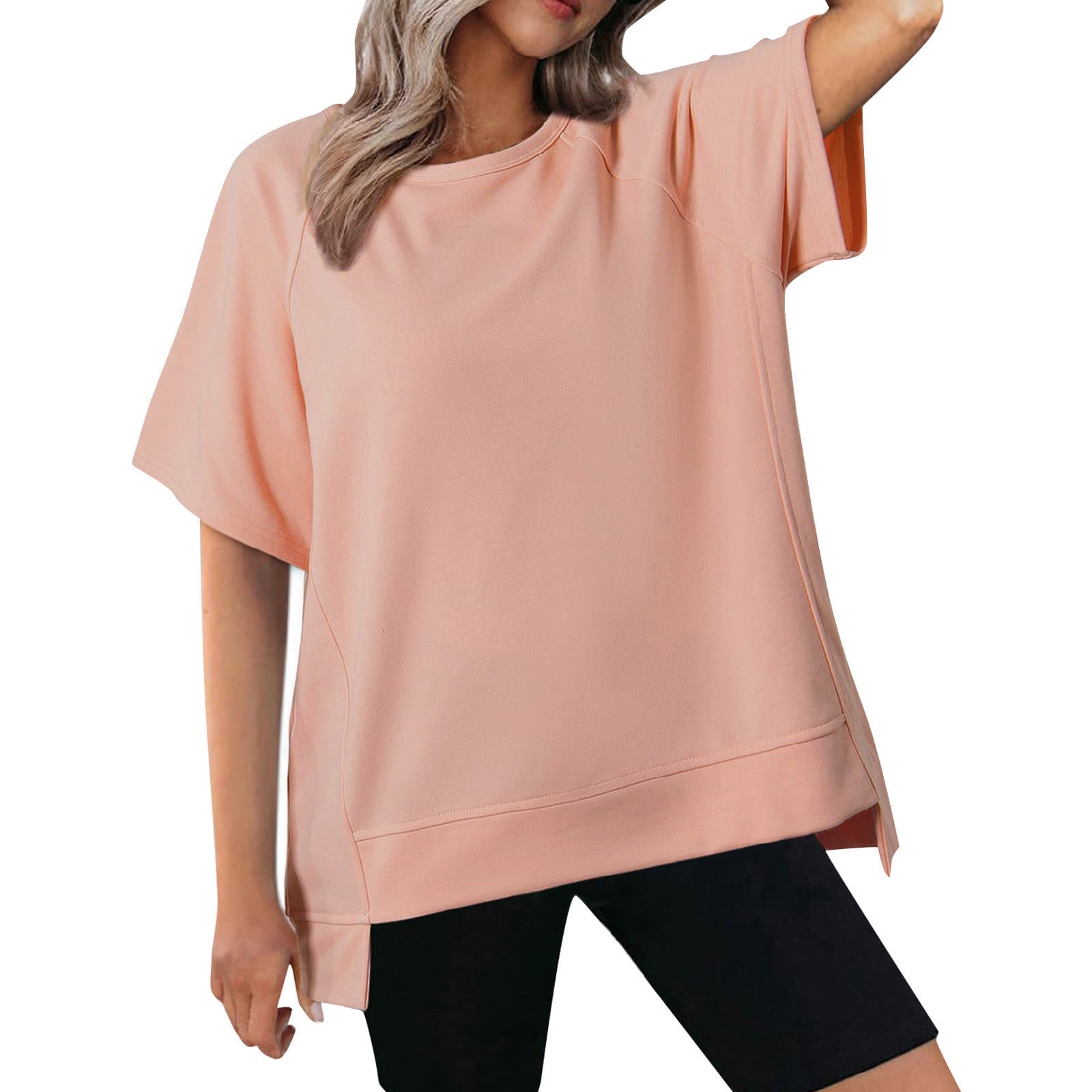 6（ロク）の「＜6(ROKU)＞COTTON SWEAT COLOR SHORT SLEEVE