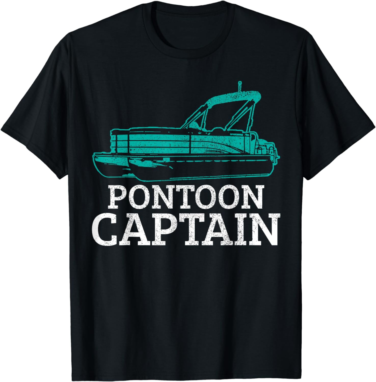 Short Sleeve T-Shirt Pontoon Captain - Pontoon Boating Pontooning T ...