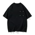 thumbnail image 1 of Short Sleeve T Shirts for Men M-4X Plus Size Pullover Crewneck Tees Shirt with Pocket Big & Tall Casual Solid Comfort Going Out Tshirts Tops, 1 of 3