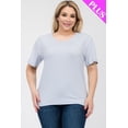 thumbnail image 1 of Short Sleeve T-shirt in Plus Size, 1 of 12