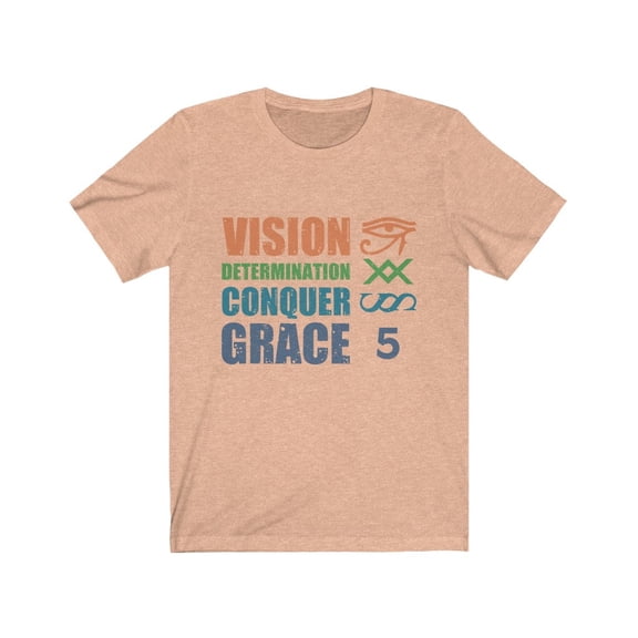 Vision / Determination / Conquer / Grace - VDCG Collection of EwSBg / T-Shirt