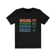 thumbnail image 1 of Vision / Determination / Conquer / Grace - VDCG Collection of EwSBg / T-Shirt, 1 of 15