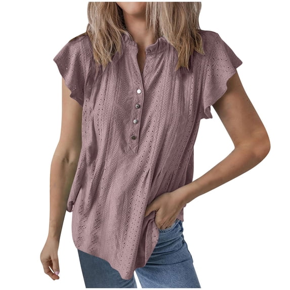 SHE IS Short Sleeve Tops for Women Going out Shirts for Women Plus Size Cute Womens Blouses Dressy Casual 3xl Women Tank Tops Loose Fit Graphic My Orders Placed