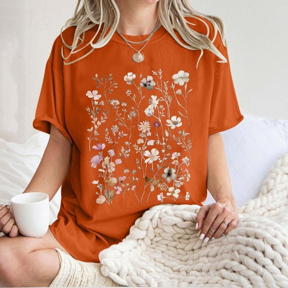 Short Sleeve Tops Women Teen Womens Tops Summer Dressy Casual T Shirts for Women Loose Fit Blouses for Women Reorders