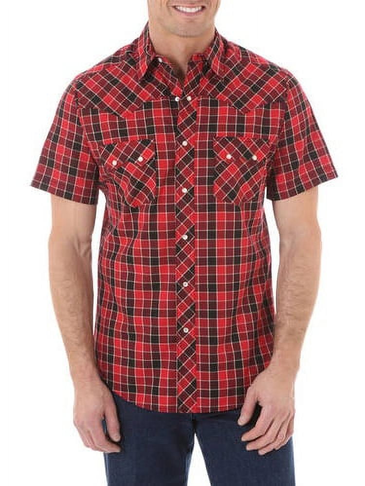 Short Sleeve Western Shirt - Walmart.com