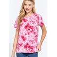 thumbnail image 1 of Short Slv Tie-dye Cotton Jersey Top L, 1 of 4