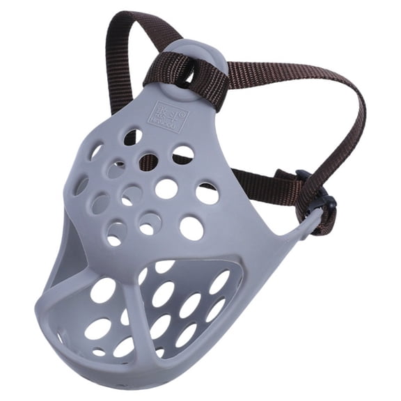 Short Snout Dog Muzzle - Breathable Mesh Design For Bulldogs, Pugs | Lightweight & Bite-Resistant