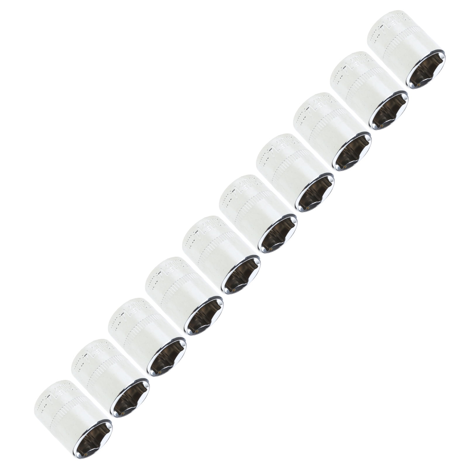 Short Socket Set 1/4Inch Drives 6 Point Metric 4mm to 14mm Wrench ...