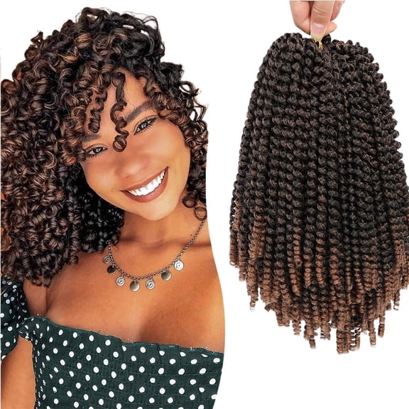 Short Spring Curve Crochet Hair Wigs for Women - 53-Count Synthetic Wigs for Versatile Styling