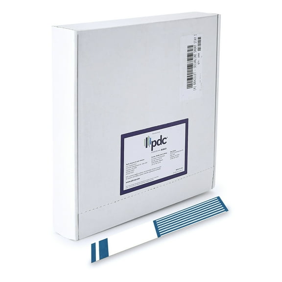 Short Stay Identification Wristband Blue 12 to 13 Inch Length 3000-13-PDR - (1000 Ct)