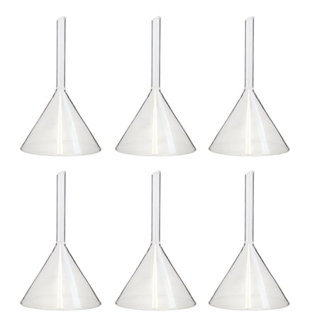 Funnel - Short Stem, 120mm Diameter Funnel Opening. Pack of 6.