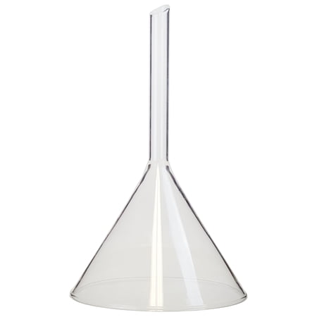 Short Stem Funnel, 120mm Diameter Funnel Opening by Go Science Crazy