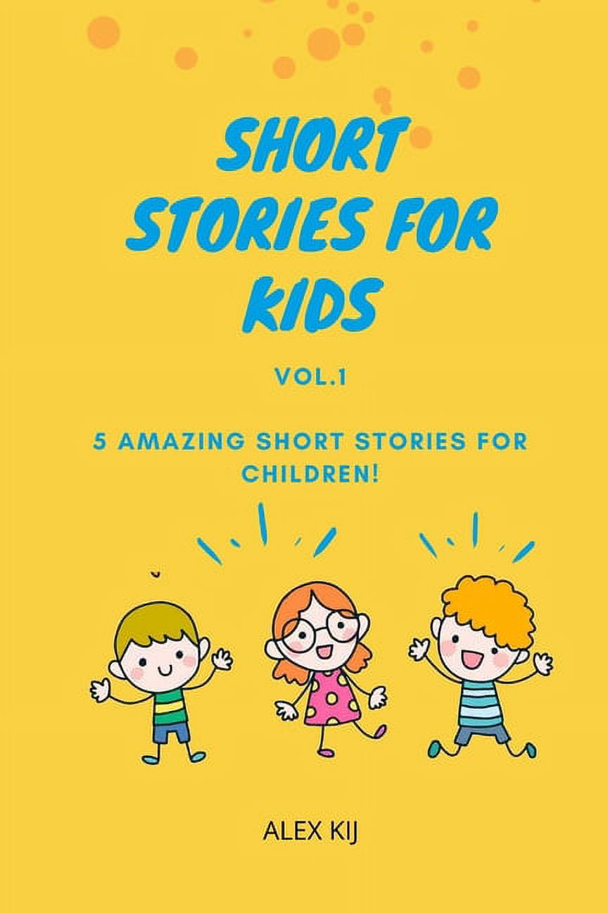 English Stories 18冊 KID’S BROWN Short Stories For Kids Vol.1 : 5 Amazing short stories for