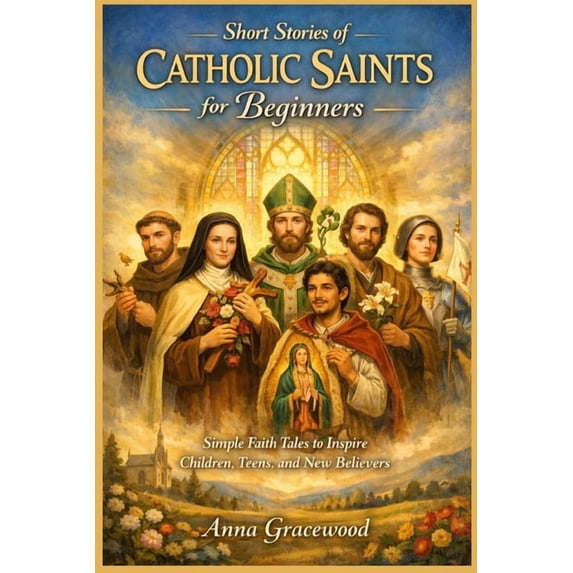 Short Stories of Catholic Saints for Beginners: Simple Faith Tales to Inspire Children, Teens, and New Believers, (Paperback)