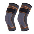 thumbnail image 1 of Short Style Self Heating Knee, Tourmaline Acupressure Knee Sleeves for Men Women, Improves Circulation and Metabolism, Leg Massage Relieve Muscle Tension, Wormwood Self-Heating Knee Pads(Orange), 1 of 6