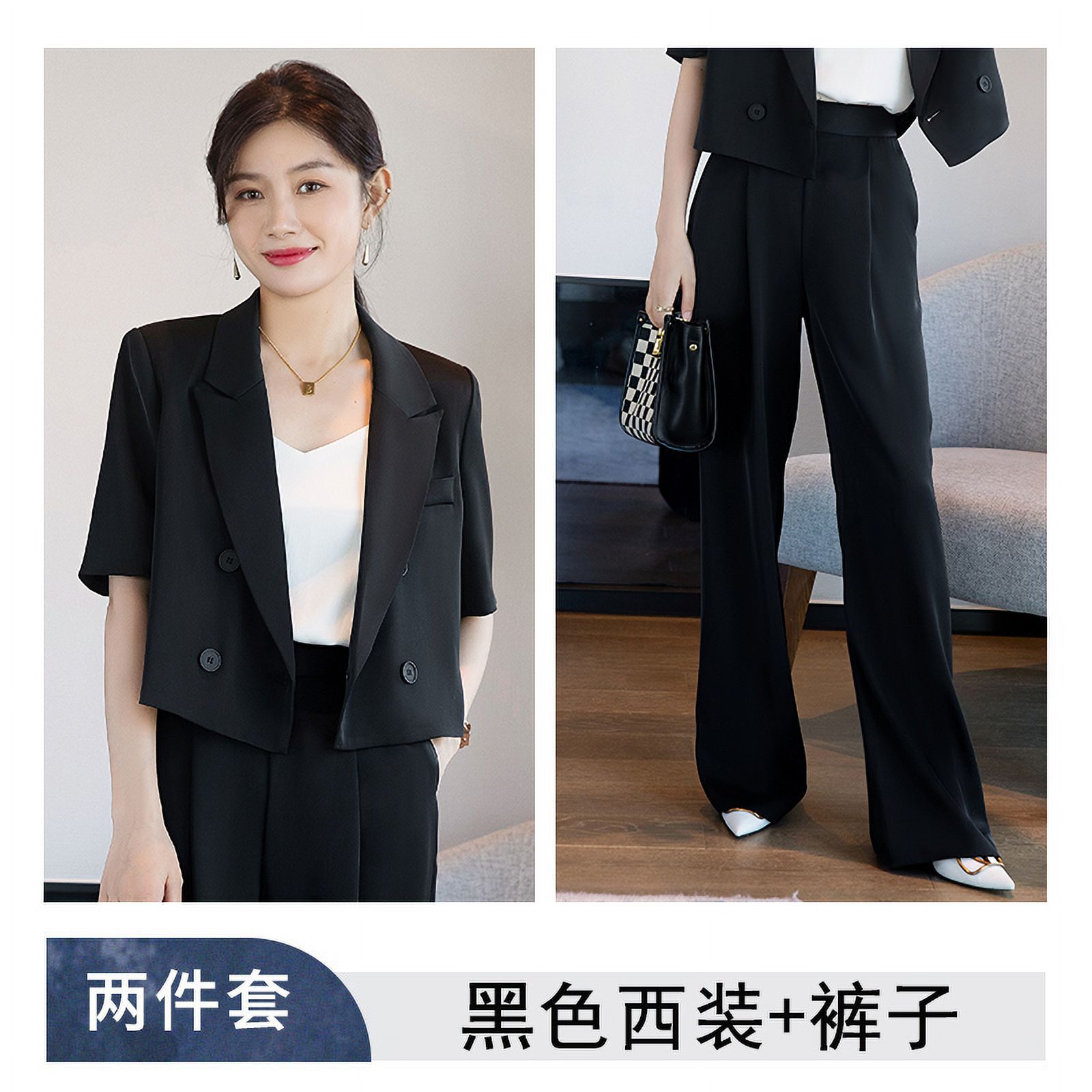 Short Suit Jacket Women‘s 2024 Spring New Temperament Goddess Style
