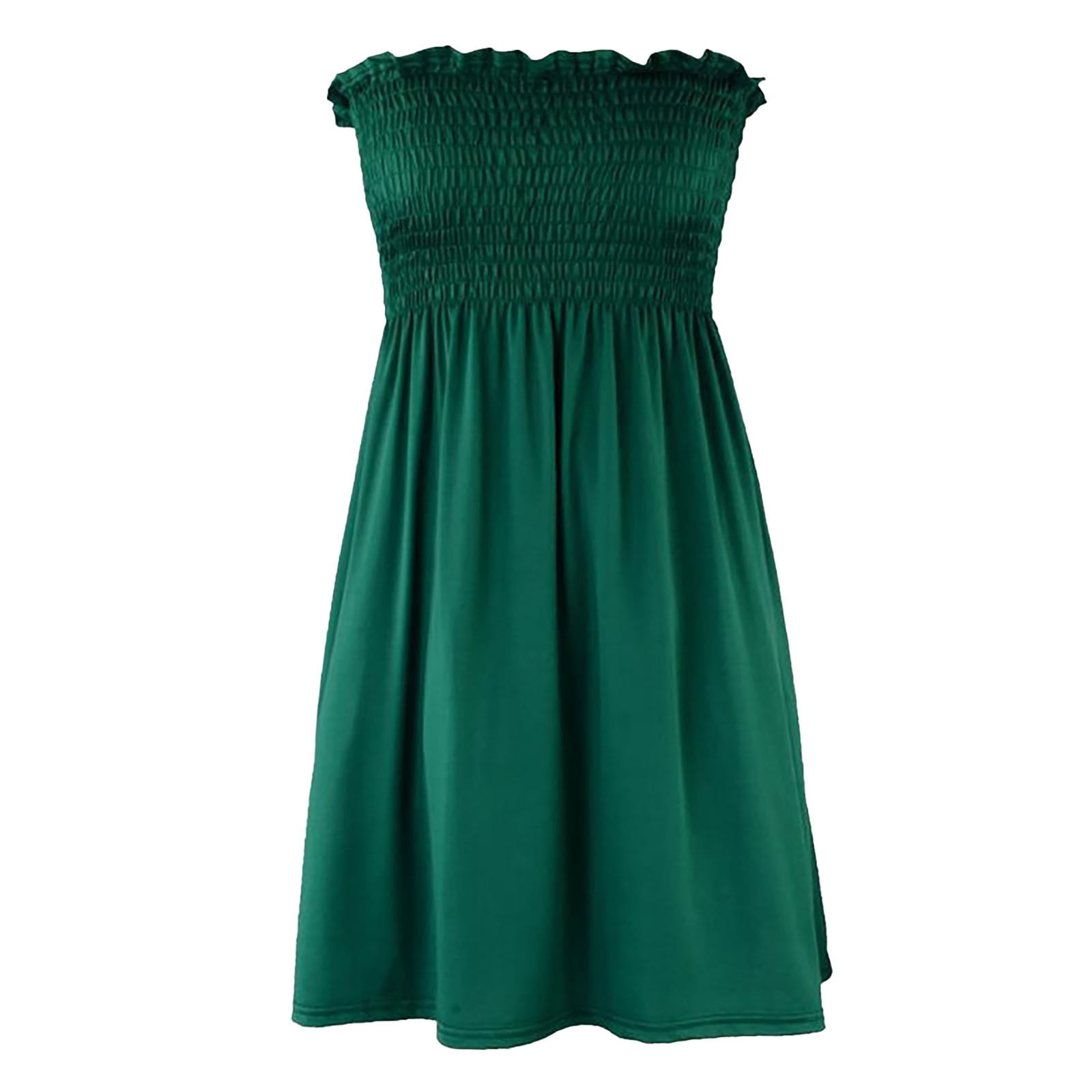 Short Summer Dresses For Women 2023 Cover Up Strapless Mini Skirt ...