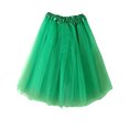 thumbnail image 1 of Short Summer Skirts for Teen Girls Kids Long Tutus Skirts, Midi Tulles Party Skirt for Teen Girls, Princess Ballets Dance Skirts Skirt for Girls Green One Size, 1 of 3