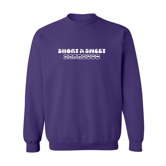 Short & Sweet Espresso Crewneck Sweatshirt