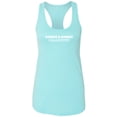 thumbnail image 1 of Short & Sweet Espresso Racerback Tank, 1 of 3