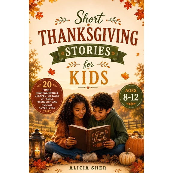 Short Thanksgiving Stories for Kids: 20 Funny, Heartwarming & Unexpected Tales of Family, Friendship, and Holiday Advent, (Paperback)