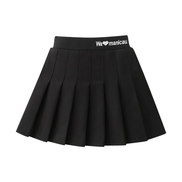 Short Tutus Skirts Dress Girls' Uniform Pleated Skort, Kids - Main Image