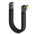thumbnail image 1 of Short USB C Charging Cable with 240W Power Delivery 40Gbps Data Transfer Flexible Design, 1 of 9