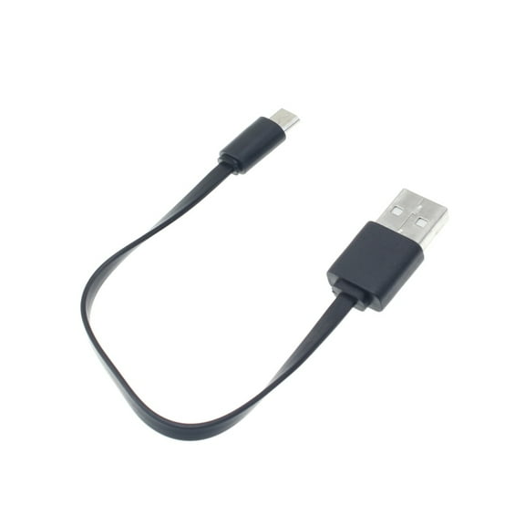Short USB Cable Compatible With Amazon Kindle Oasis (2019 release) - MicroUSB Charger Cord Power Wire Fast Charge Sync Black