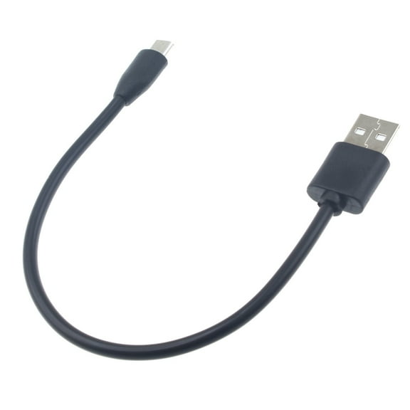 Short USB Cable Compatible With Amazon Kindle Oasis (2019 release) - MicroUSB Charger Cord Power Wire Fast Charge Sync Black