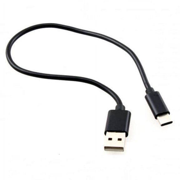 Short USB Cable for Galaxy S20/Ultra/Plus Phones - 1ft Type-C Charger Cord Power Wire USB-C Fast Charge Sync Black P9Z for Samsung Galaxy S20/Ultra/Plus