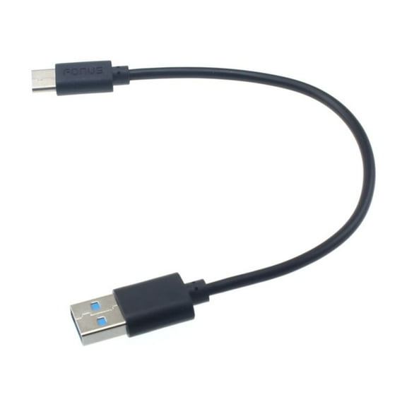 Short USB Cable Type-C Charger Cord Power W2B for OnePlus 6, 6T, 7T, 7 Pro - Razer Phone 2 - RED Hydrogen One - Samsung Galaxy Tab Active Pro S3 9.7 S6 10.5 S5e 10.5 S4 10.5 A 10.1 (2019) S9