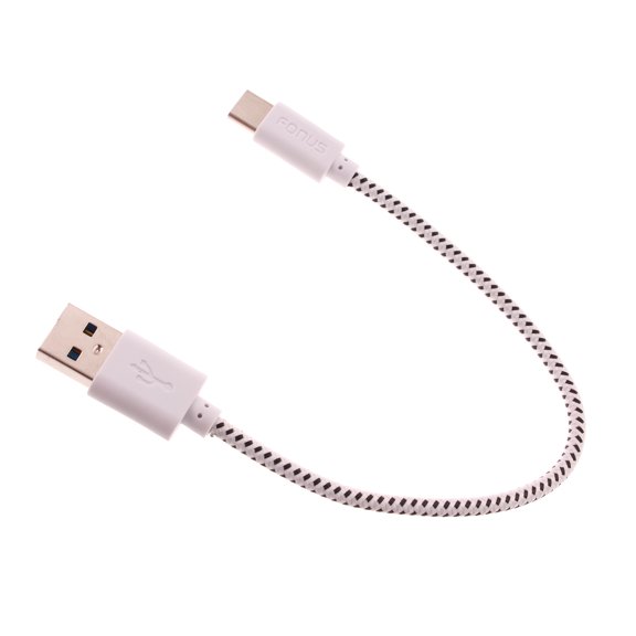 Short USB Cable Type-C for Motorola Moto G Stylus 5G (2022)/G Stylus 5G (2023)/Stylus 5G (2024)/Stylus 5G (2025) - Charger Cord Power Wire USB-C Braided Fast Charge