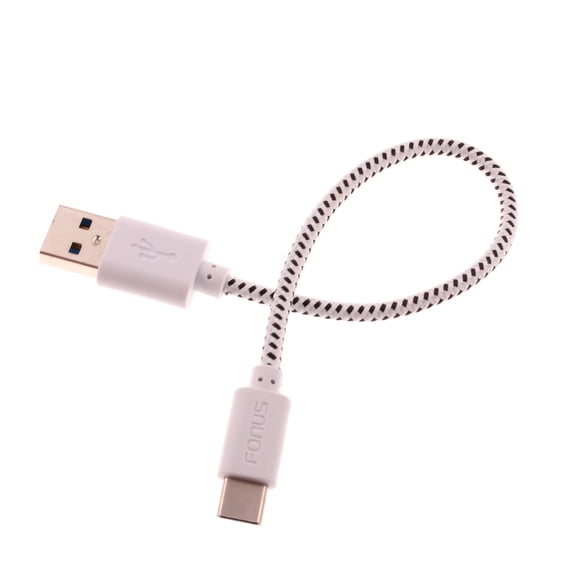 Short USB Cable for Samsung Galaxy Z Flip7/Z Flip7 FE - Type-C Charger Cord Power Wire USB-C Braided Fast Charge
