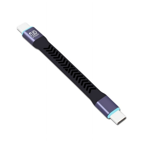 Short UsbC to TypeC Cable USB3.2 20Gbps Fast Charging Data Transfer Line 10CM