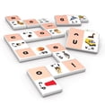thumbnail image 1 of Short Vowels Dominoes Junior Learning for Ages 5+ Kindergarten Learning,  Language Arts Letter Sounds, Perfect for Home School, Educational Resources, 1 of 2