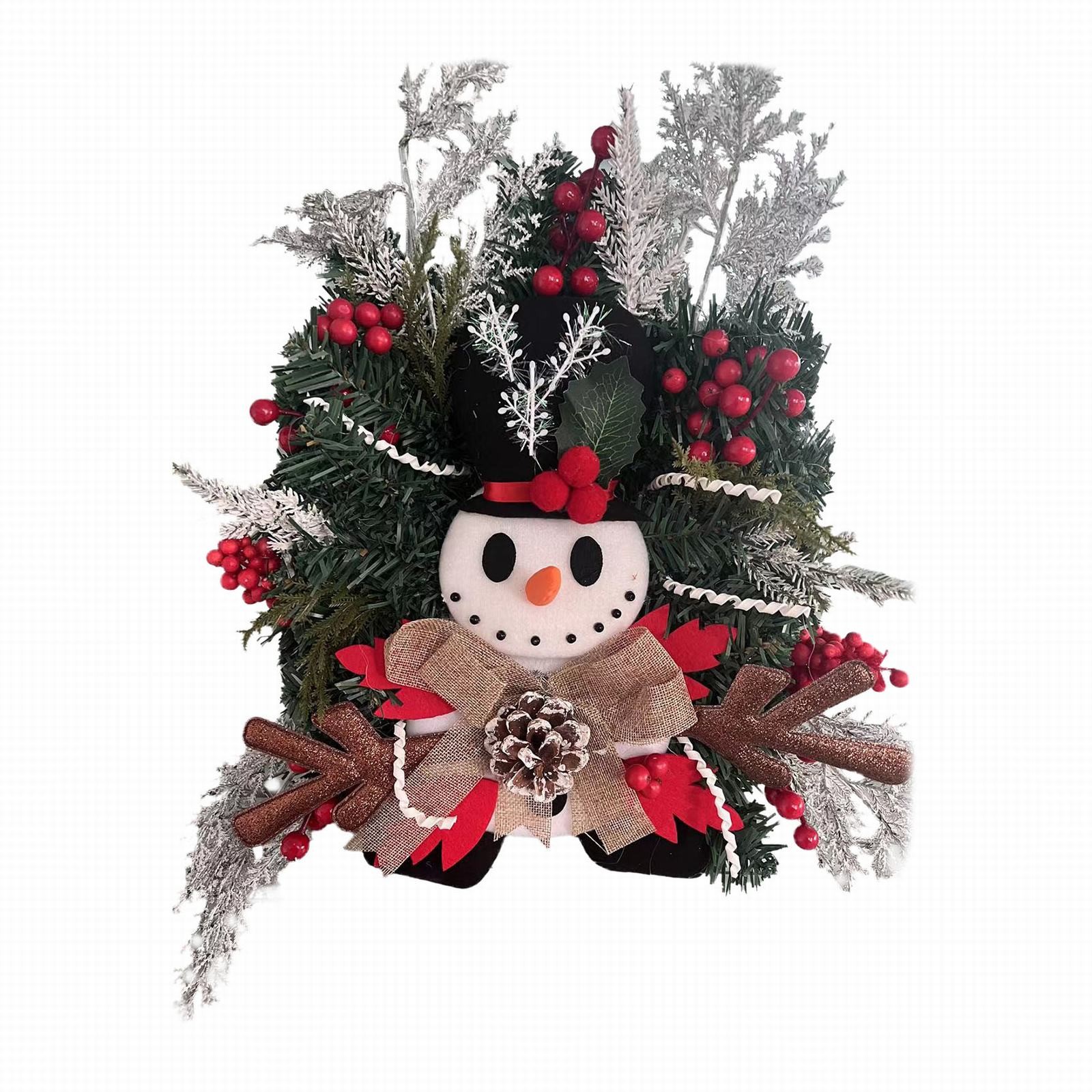 Short Wreath Hanger Front Door Decorations Easter Wreath Decorations Cat Wreaths for Front Door Small Wreaths for Indoor Christmas Outdoor Christmas Decorations Door Winter Signs for Front Porch Walma...